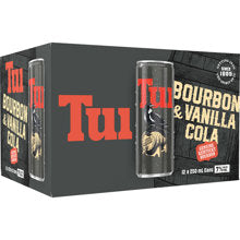 Tui Bourbon & Vanilla Cola 12 pack 250ml cans