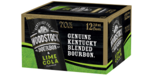 Woodstock & Lime Cola 12 pack 250ml cans