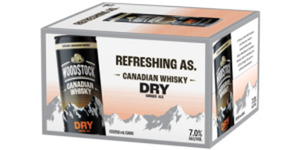 Bourbon: Woodstock Canadian & Dry 12 pack cans