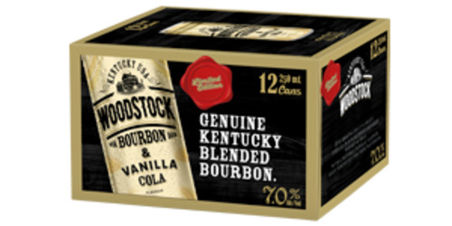 Bourbon: Woodstock & Vanilla Cola 12 cans