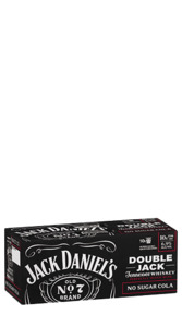 Bourbon: Jack Daniels Double Jack No Sugar 10 pack