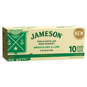 Bourbon: Jameson & Dry & Lime 10 pack cans