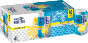 Vodka Rtd: Kirin Lemon 4% 10 pack cans