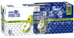 Vodka Rtd: Kirin Hyoketsu Green Apple 10 pack