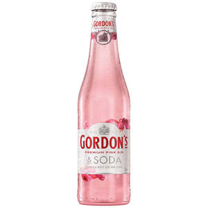 Gin Rtd: Gordon's Pink Gin 4 packs