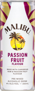 Rum Rtd: Malibu & Passionfruit 10 cans