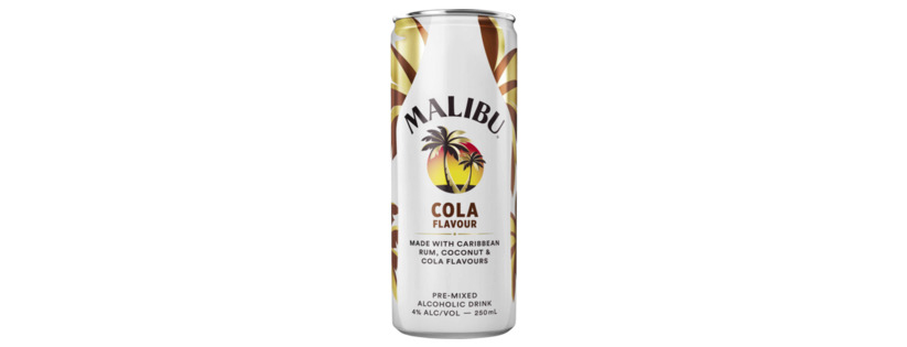 Rum Rtd: Malibu & Cola 10 pack cans