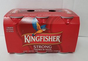 Premium: Kingfisher Strong 330ml 6 pack cans