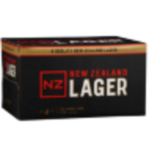 Budget: NZ Lager 12 Pack 440ml