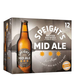 Light: Speights Mid Ale 12