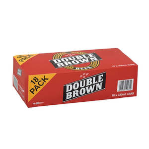 Budget: Double Brown 18 pack cans