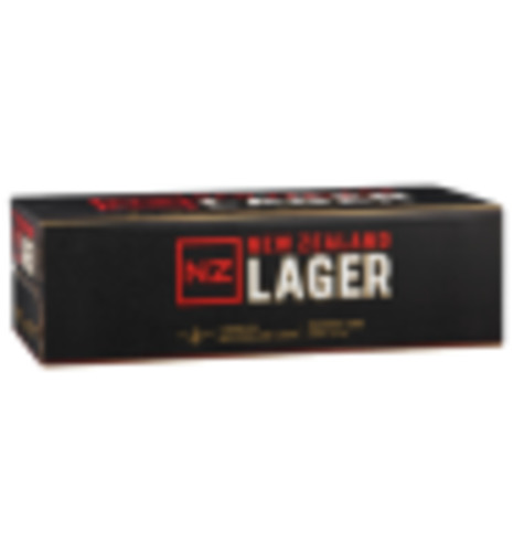 NZ Lager 18 pack 330ml