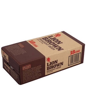Budget: Lion Brown 18pack 330ml