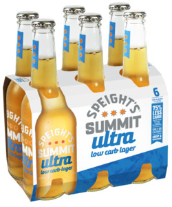 Low Carb: Speight's Summit Ultra 6 pack bottles