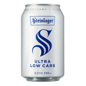 Low Carb: Steinlager Ultra Low Carb 6 pack cans