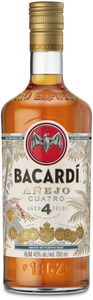 Rum: Bacardi Anejo Cuatro