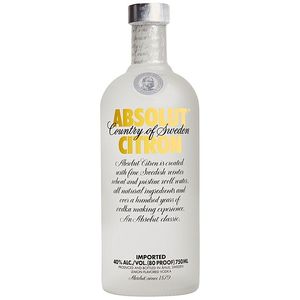Vodka: Absolut Citron