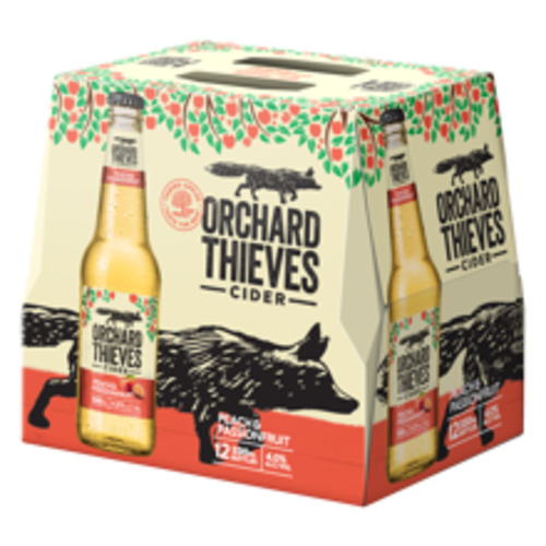 Cider: Orchard Thieves Peach & Passionfruit 12 pack