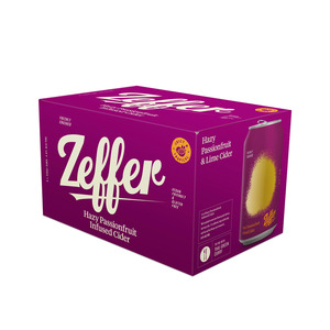 Cider: Zeffer Hazy Passionfruit Cider 6 pack