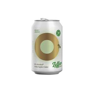 Cider: Zeffer Cider 0% 4 pack