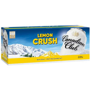 Bourbon: Canadian Club Lemon Crush 10 pack cans
