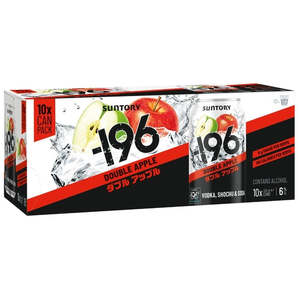 Vodka Rtd: Minus 196 Double Apple 10 pack