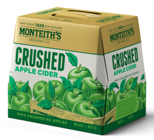 Birthday: Monteiths Crushed Apple 12 pack