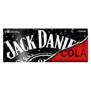Birthday: Jack Daniels 10 pk 330ml cans