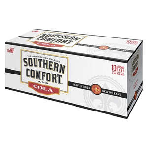 Code: Southern Comfort 10 pack cans