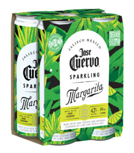 Rtd: Jose Cuervo Margarita 4 pack