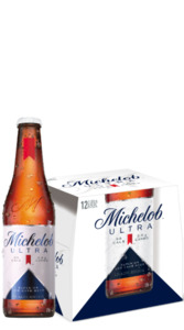 Beer: Michelob Ultra 12 bottles