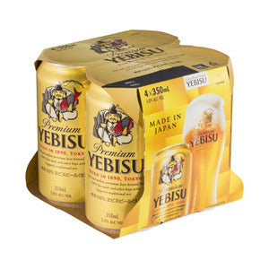 Yebisu 4 pack cans