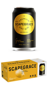 Gin Rtd: Scapegrace Gin & Tonic 10 pack cans