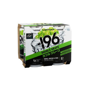Other Rtd: Minus 196 Double Grape 4 pack cans