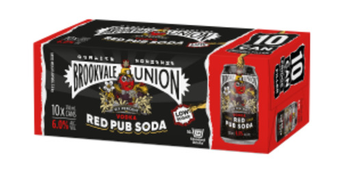 Vodka Rtd: Brookvale Red Pub 10 pack