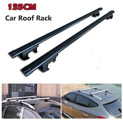 135cm  Car Roof Rack Cross Bars for  side rails 2PCS - BLACK