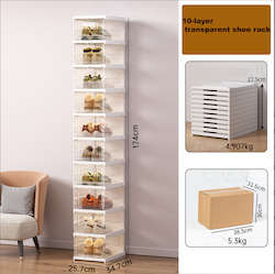 Best Sellers In All: 10-layer transparent shoe rack, shoe box, storage box