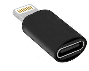 Electronics: USB C Female to Lightning Male Charging Converter, Type C to Lighting Adapter