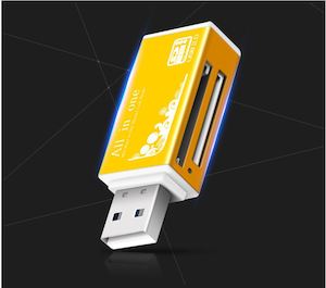 Electronics: All in 1 Multi memory Card USB Reader Adapter SD SDHC Mini Micro M2 MMC XD CF