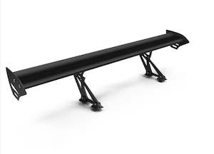 Car Spoiler Universal for Sedan Racing Car 135cm Aluminum Rear Trunk Wing