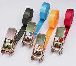 Living And Outdoor: Tie Down Straps Luggage Cargo Ratchet Strap Rope Bag Belt Lash Metal Cam Buckle