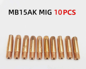 Top Deals In All: MB 15AK MIG MAG Welding Torch Contact Tip M6 Copper Gas Nozzle  1.0mm