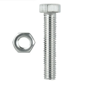 Living And Outdoor: 2Pcs M16 x 190mm 304 Stainless Steel Hex Head Bolt And Nut （X2）