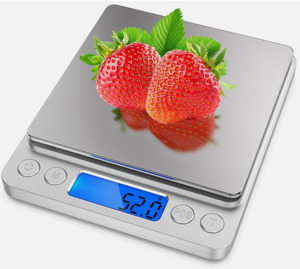 Digital Scale 3000g x 0.1g Jewelry Gold Silver Coin Gram Pocket Size Herb Grain