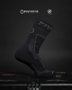 Accessories: Merino Mission Sock - Black