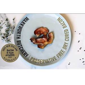 Bacon: Preservative Free Dry Cured Bacon-Gold Award Winner