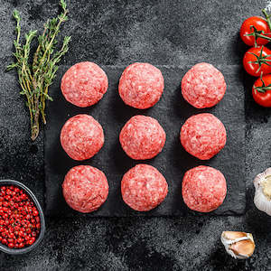 Beef Venison: Italian Meatballs