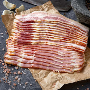 Pork: Dry Cured Streaky Bacon