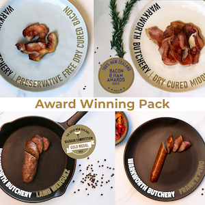 Pork: Award Winning Meat Bundle '22 - Bacon & Sausages