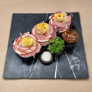 Poultry Eggs: Chicken Migons Bacon & Garlic Butter